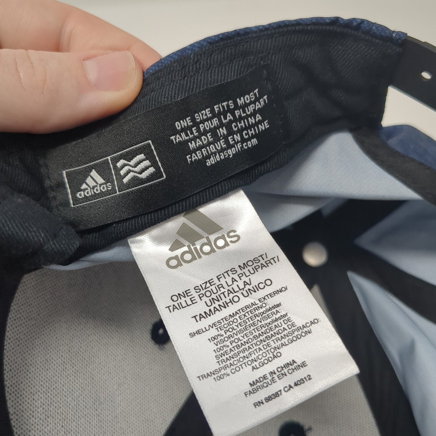 Idaho Forest Group Snapback Hat Blue One Size Adjustable Embroidered Adidas