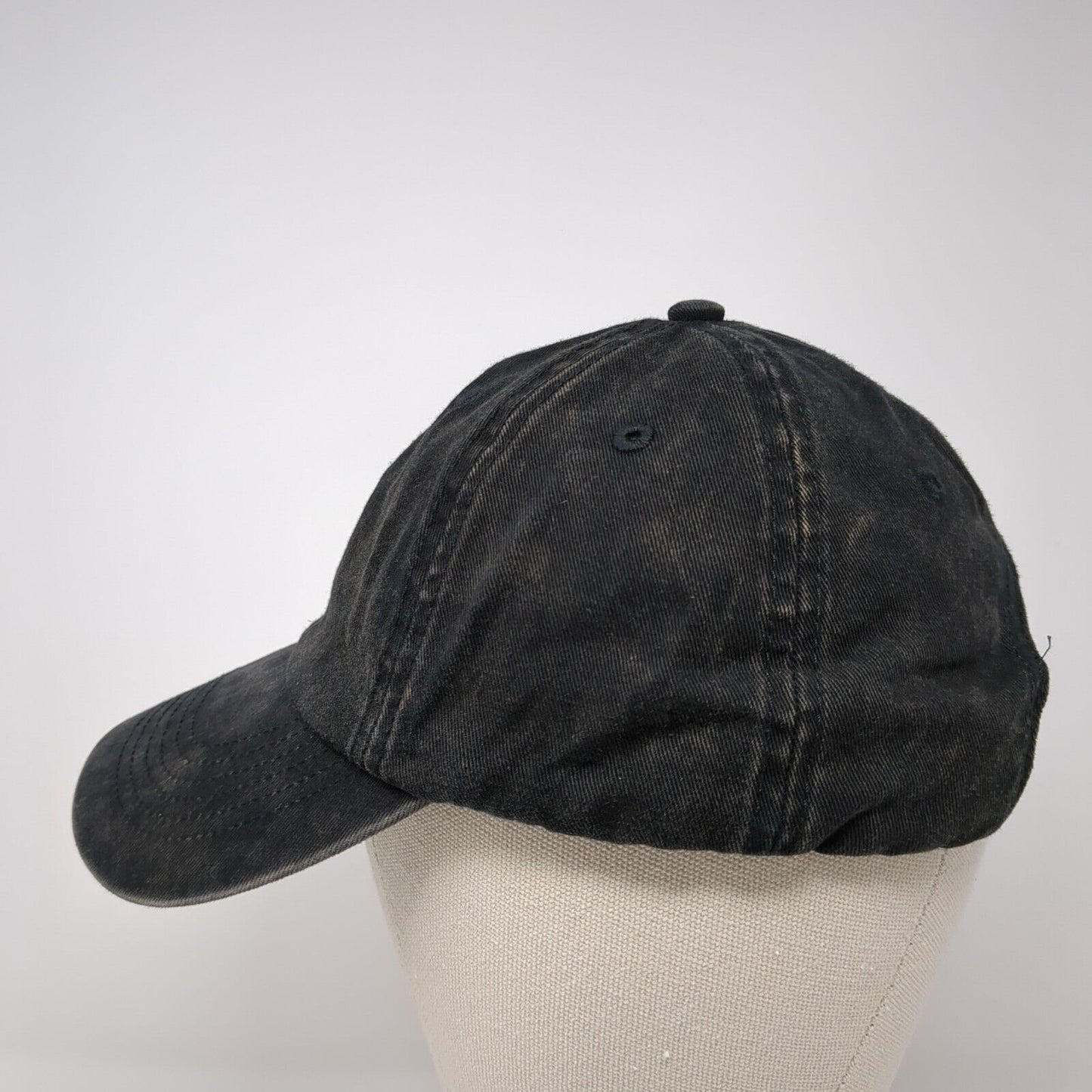 Hang Loose Slideback Hat Black One Size Adjustable Embroidered Solid