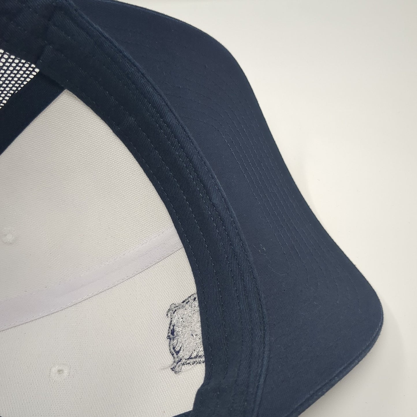 Meadow Golf Snapback Trucker Hat Blue One Size Adjustable Mesh Back Richardson