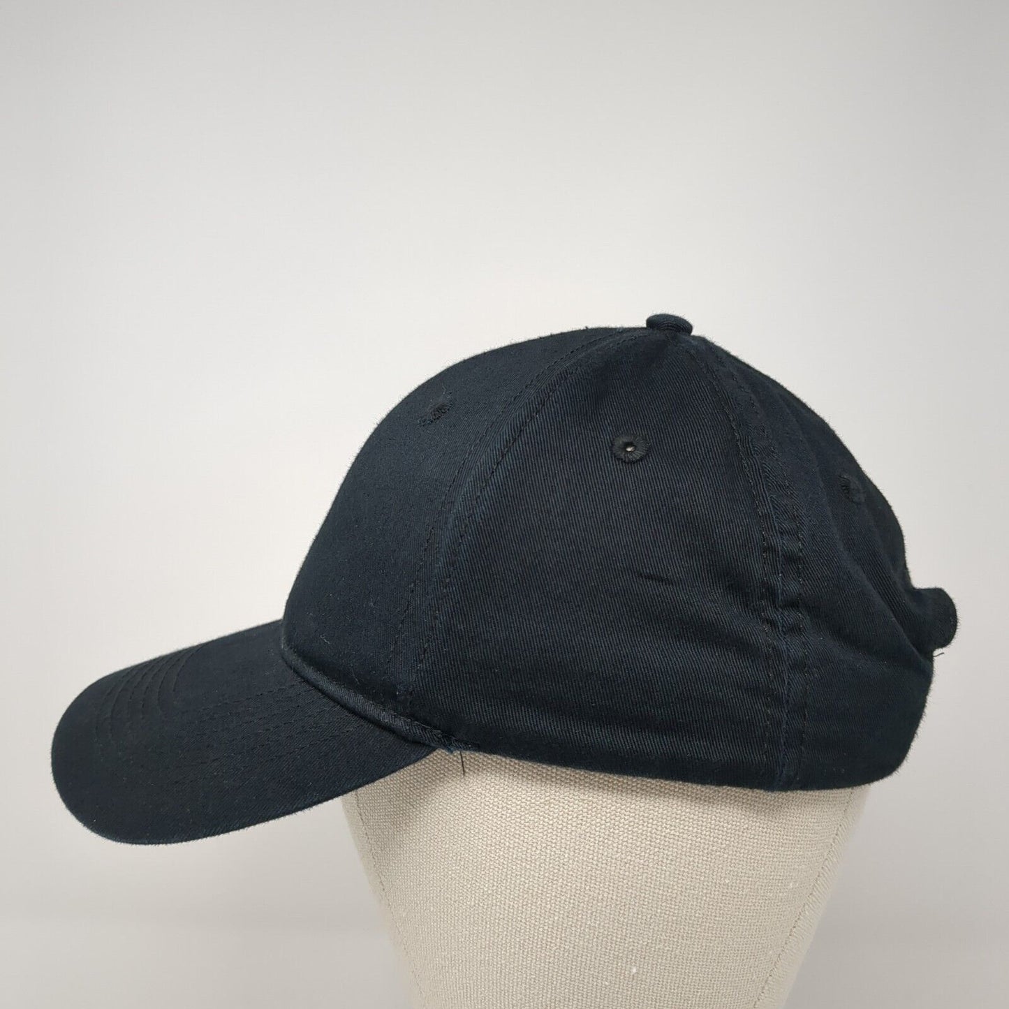 Chipotle Strapback Hat Black One Size Adjustable Loomstate 6 Panel