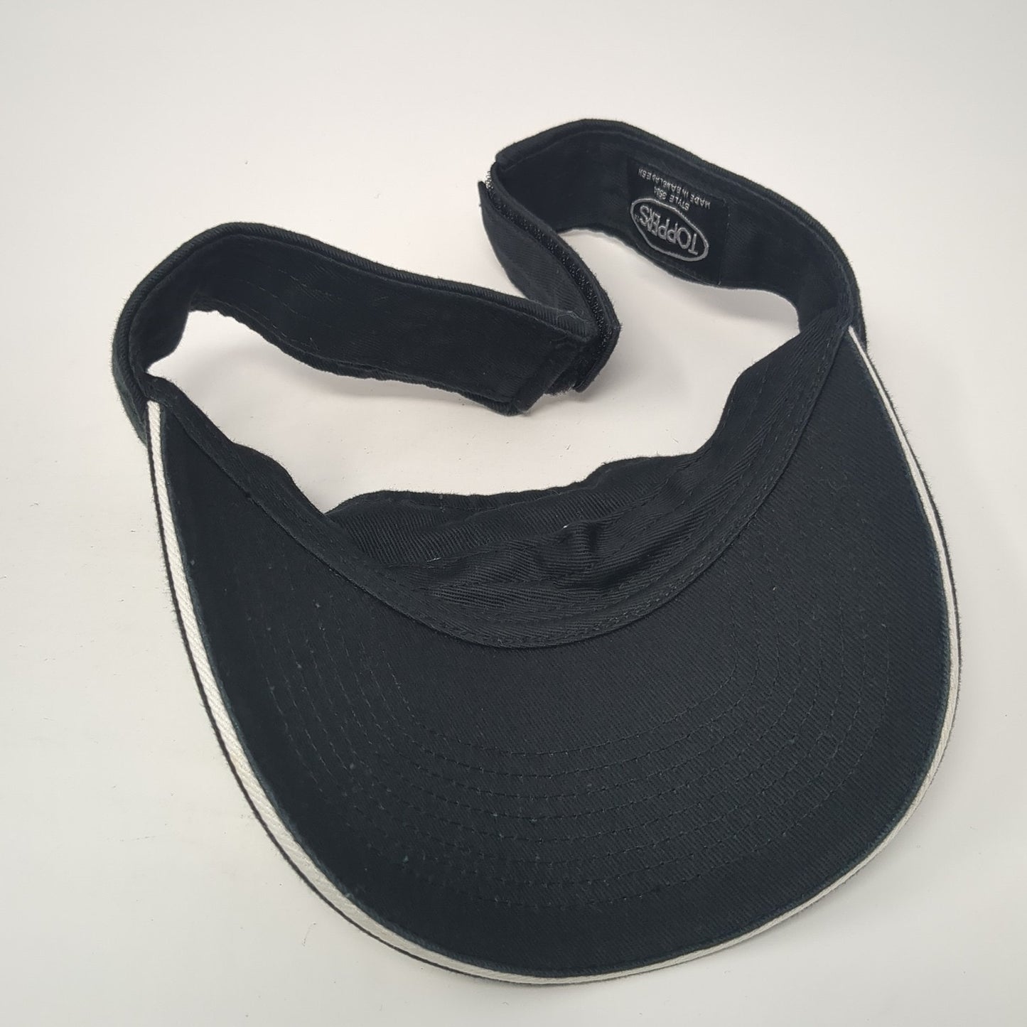 Nunhems Strapback Visor Hat Black One Size Adjustable Embroidered Toppers