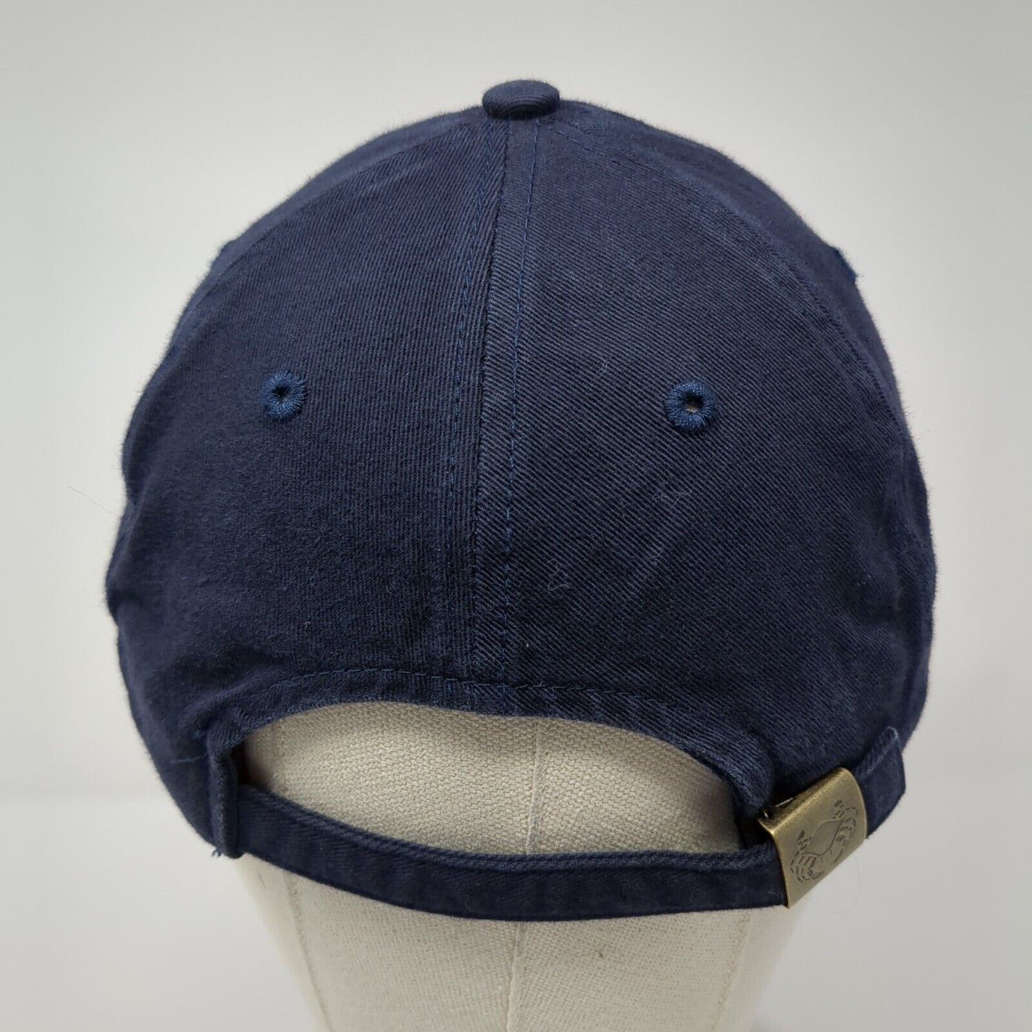 Maryland Slideback Hat Blue One Size Adjustable Embroidered 6 Panel Blank