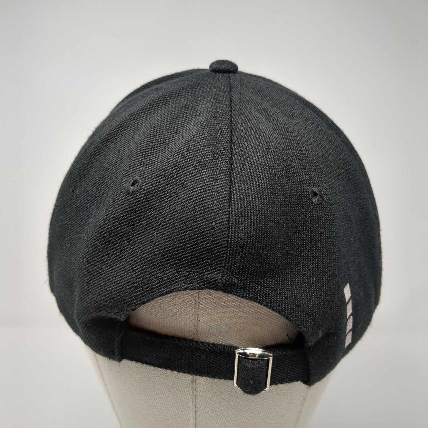 Capelli Sport Slideback Hat Black One Size Adjustable Embroidered