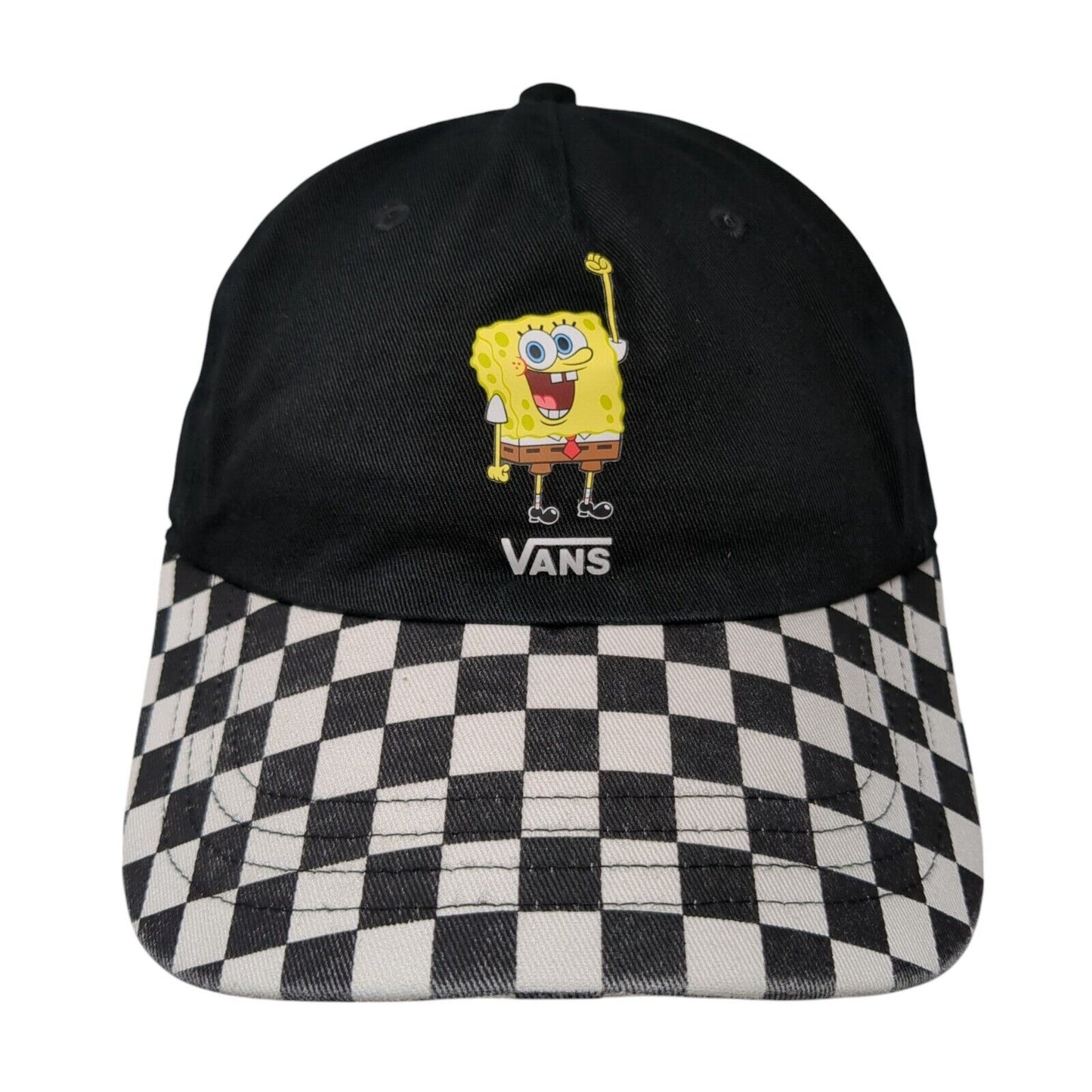 Vans Off The Wall SpongeBob SquarePants Slideback Hat Black One Size Check
