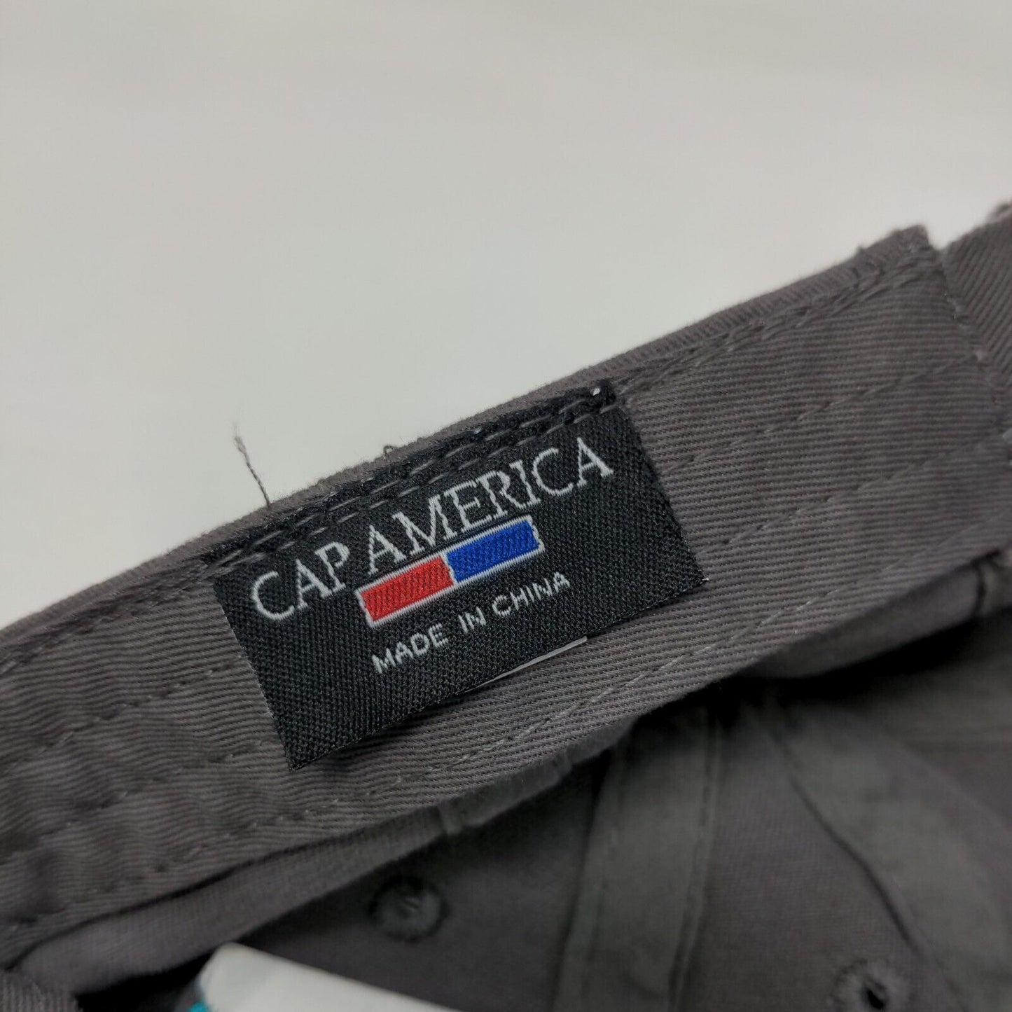 Step For The Cause Slideback Hat Gray OS Adjustable Embroidered Cap America