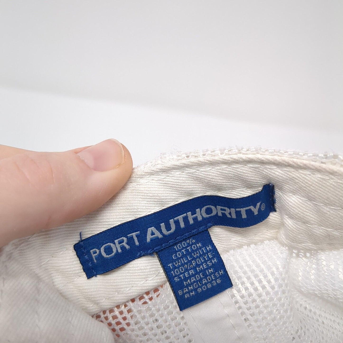 Boise River R&T Mesh Back Trucker Hat Black One Size Port Authority