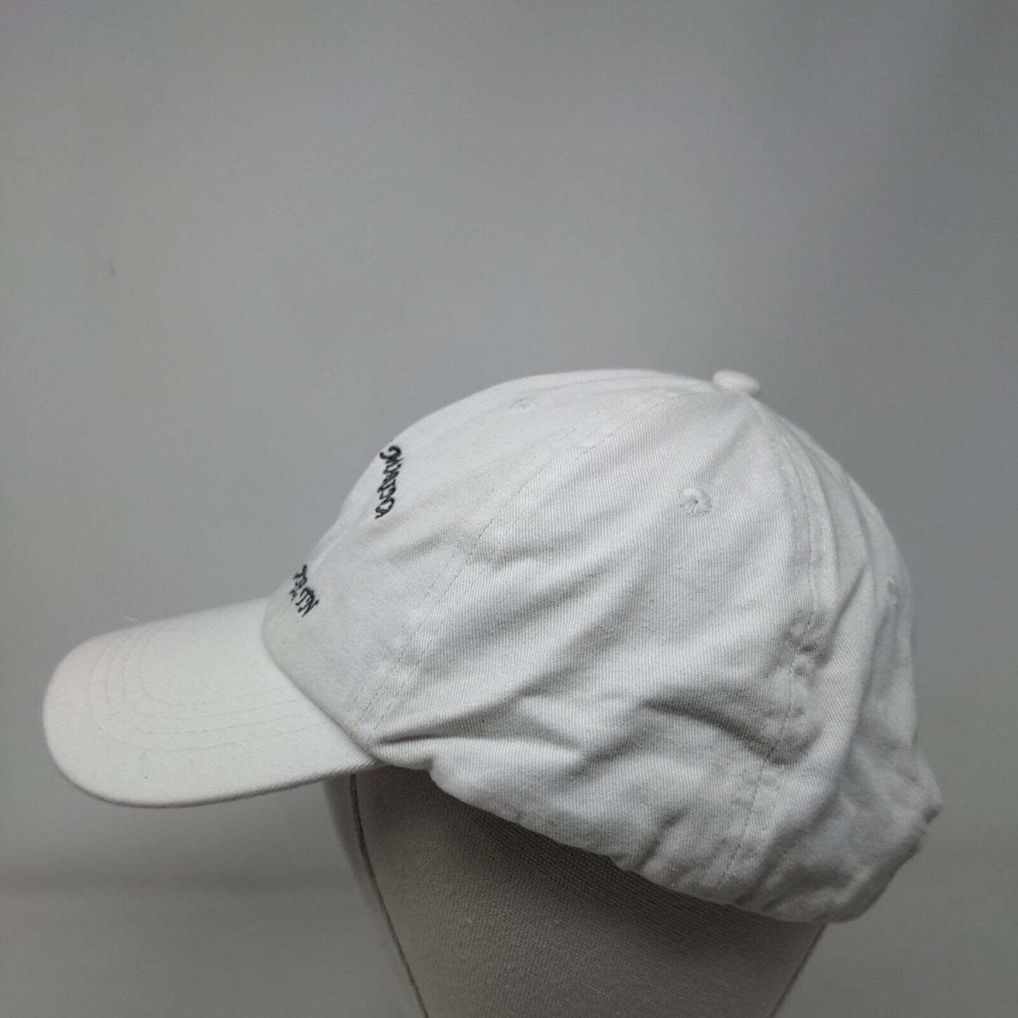 Blue Springs Marina Watts Bar Lake TN Slideback Hat White One Size Adjustable