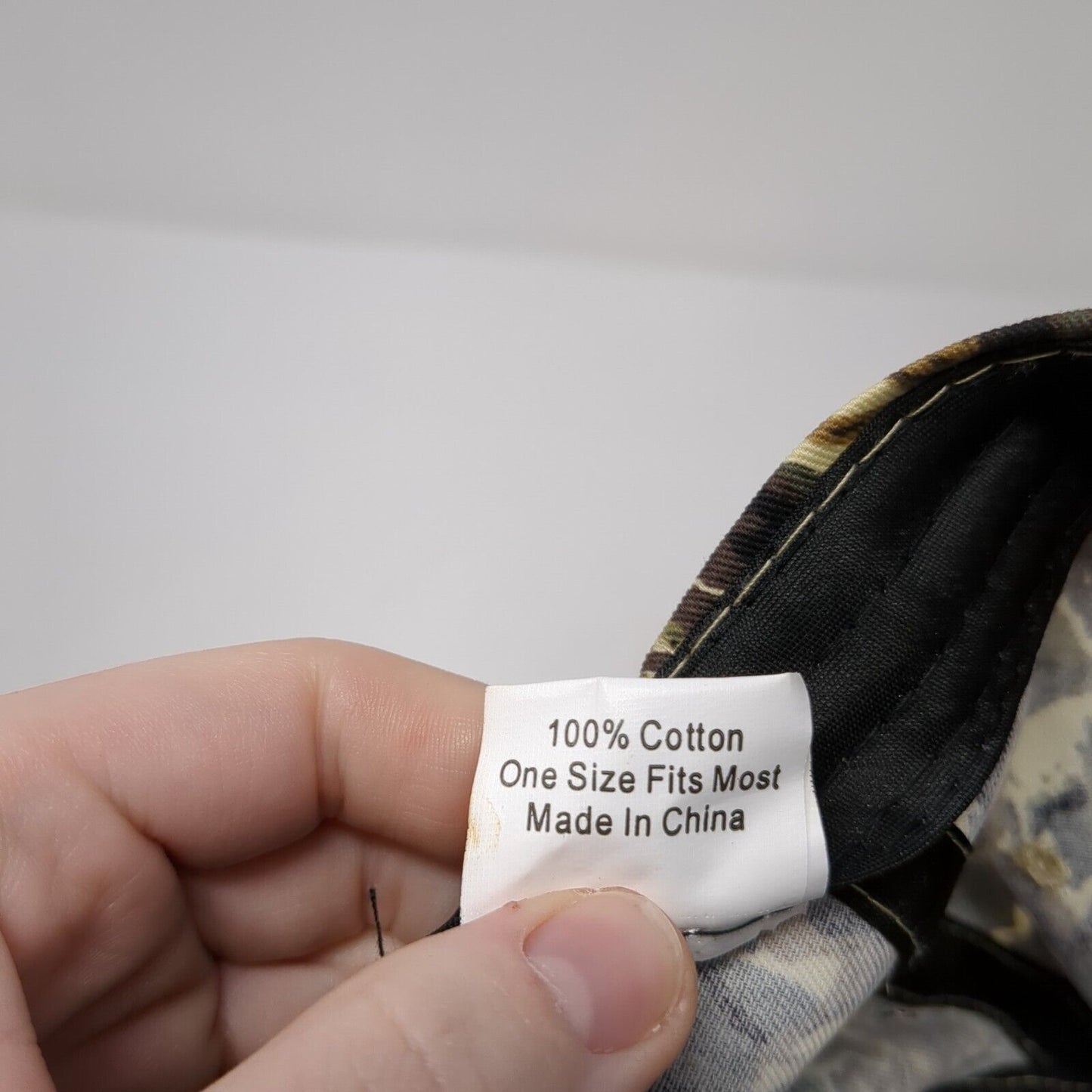 NAPA Outdoors Strapback Hat Camo One Size Adjustable Hunting Know How