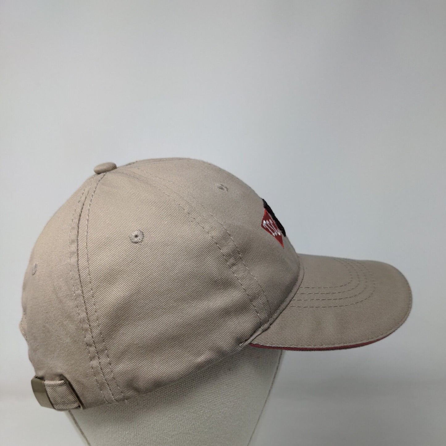 Tractor Supply Co. Since 1938 Slideback Hat Tan OS Adjustable 6 Panel Cotton