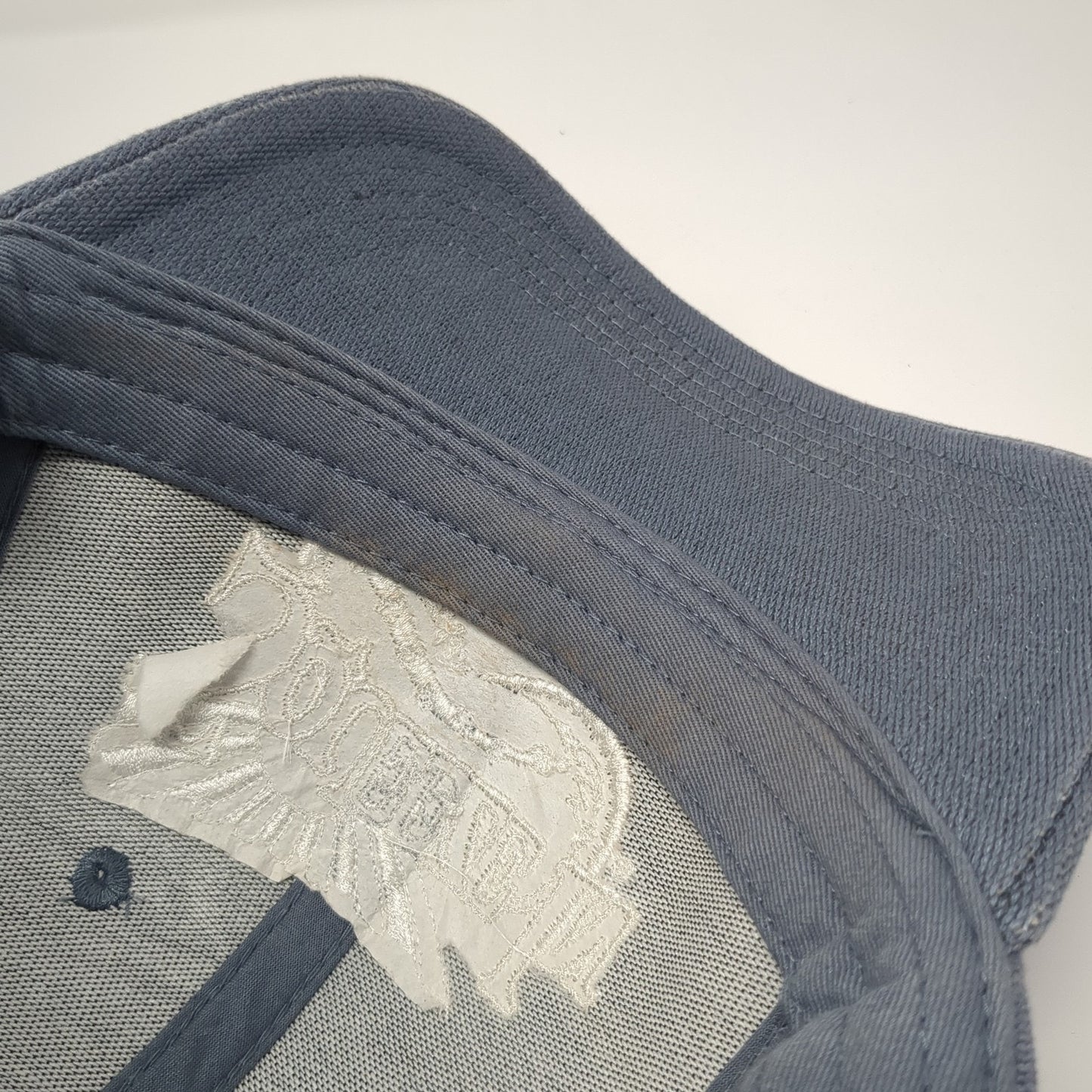 Squeeze In Breakfast & Lunch Snapback Hat Gray One Size Adjustable