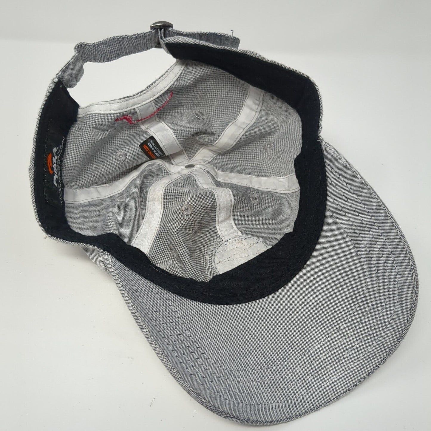 Idaho Jug Mountain Ranch Patch Slideback Hat Gray One Size Pukka 6 Panel