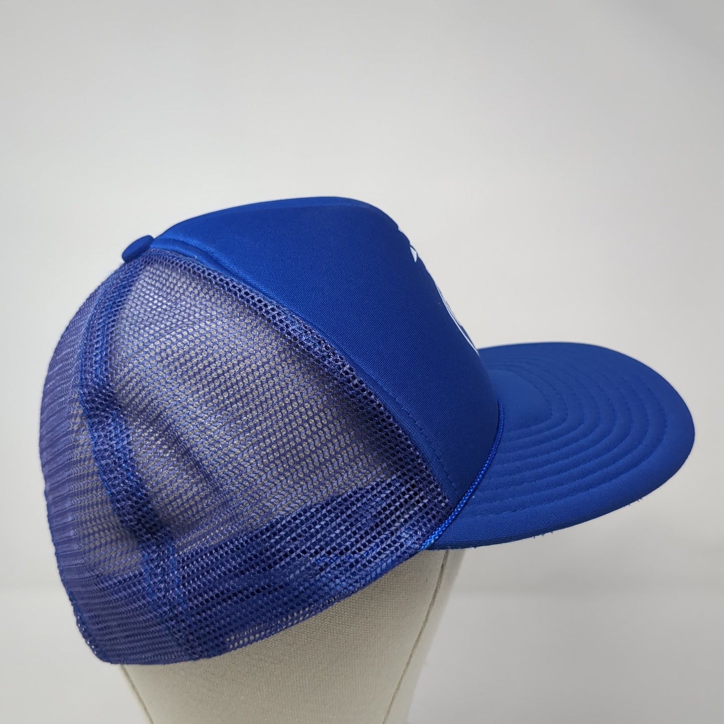 GL Logo Snapback Rope Trucker Hat Blue One Size Mesh Back Adjustable Otto