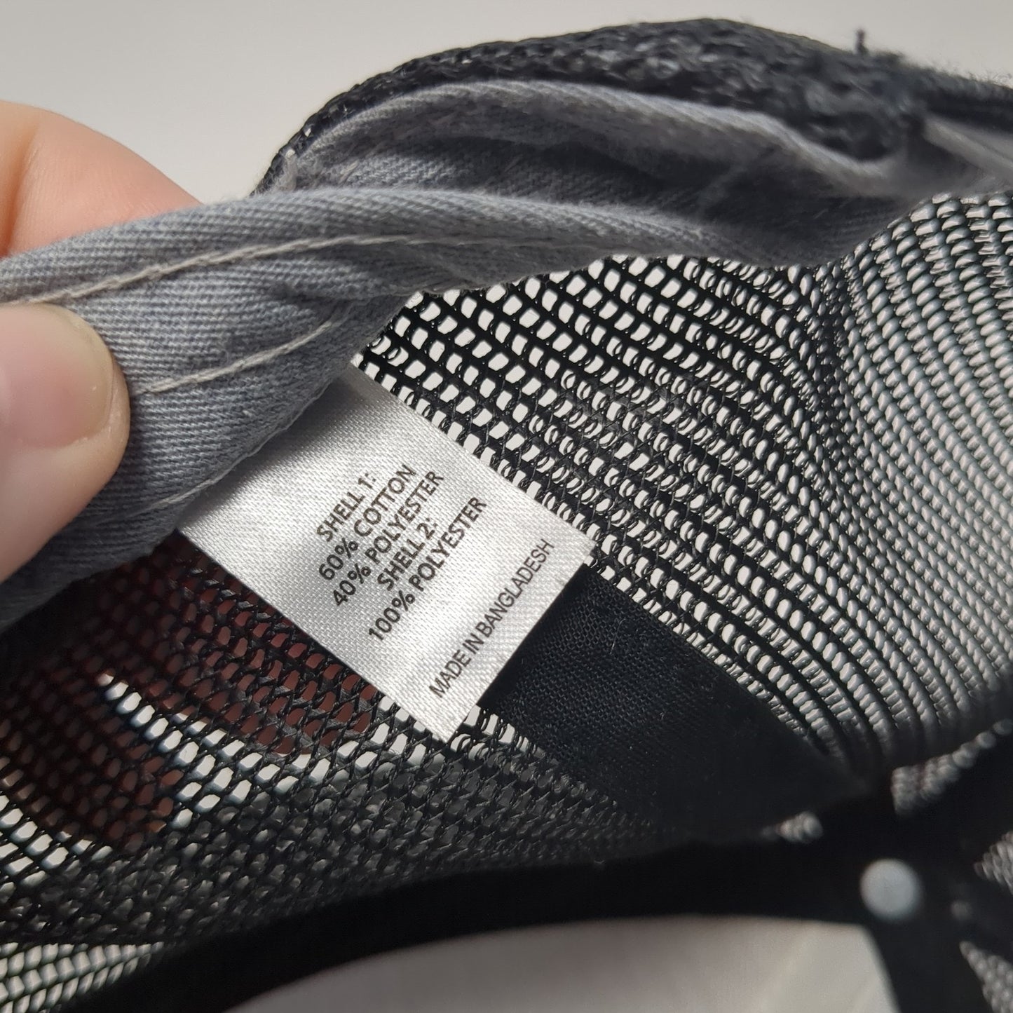 Cushman & Wakefield Pacific Snapback Trucker Hat Gray One Size Mesh Back