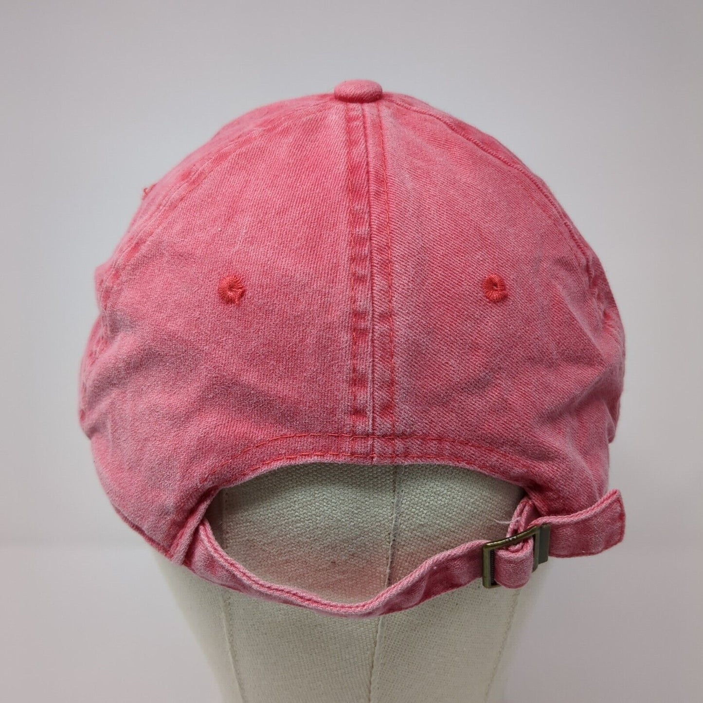 Pineapple Slideback Hat Red One Size Embroidered Adjustable 6 Panel