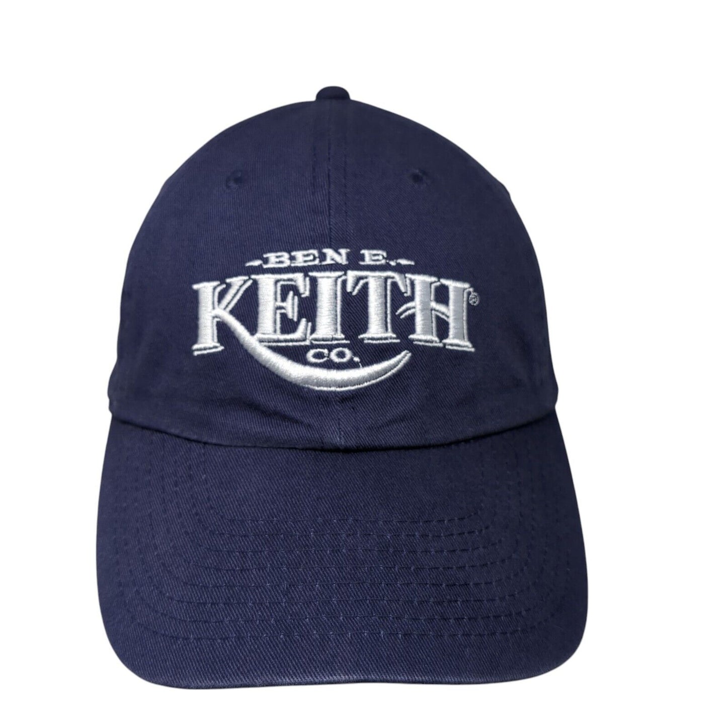 Ben E. Keith Co. Slideback Hat Blue One Size Adjustable Embroidered