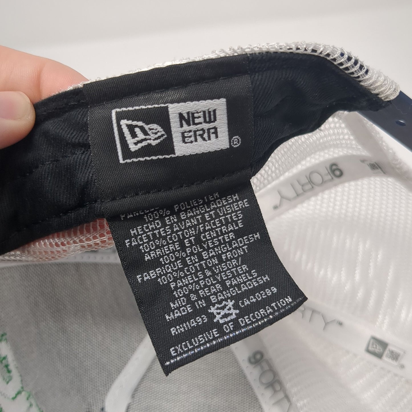 MVHS Football Trucker Hat Blue One Size Adjustable Embroidered 9Forty New Era