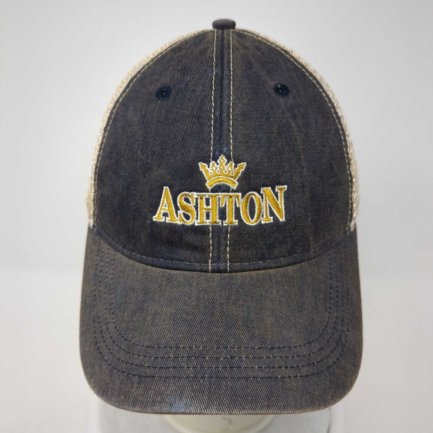 Ashton Apparel Slideback Trucker Hat Multicolor One Size Adjustable Mesh Back