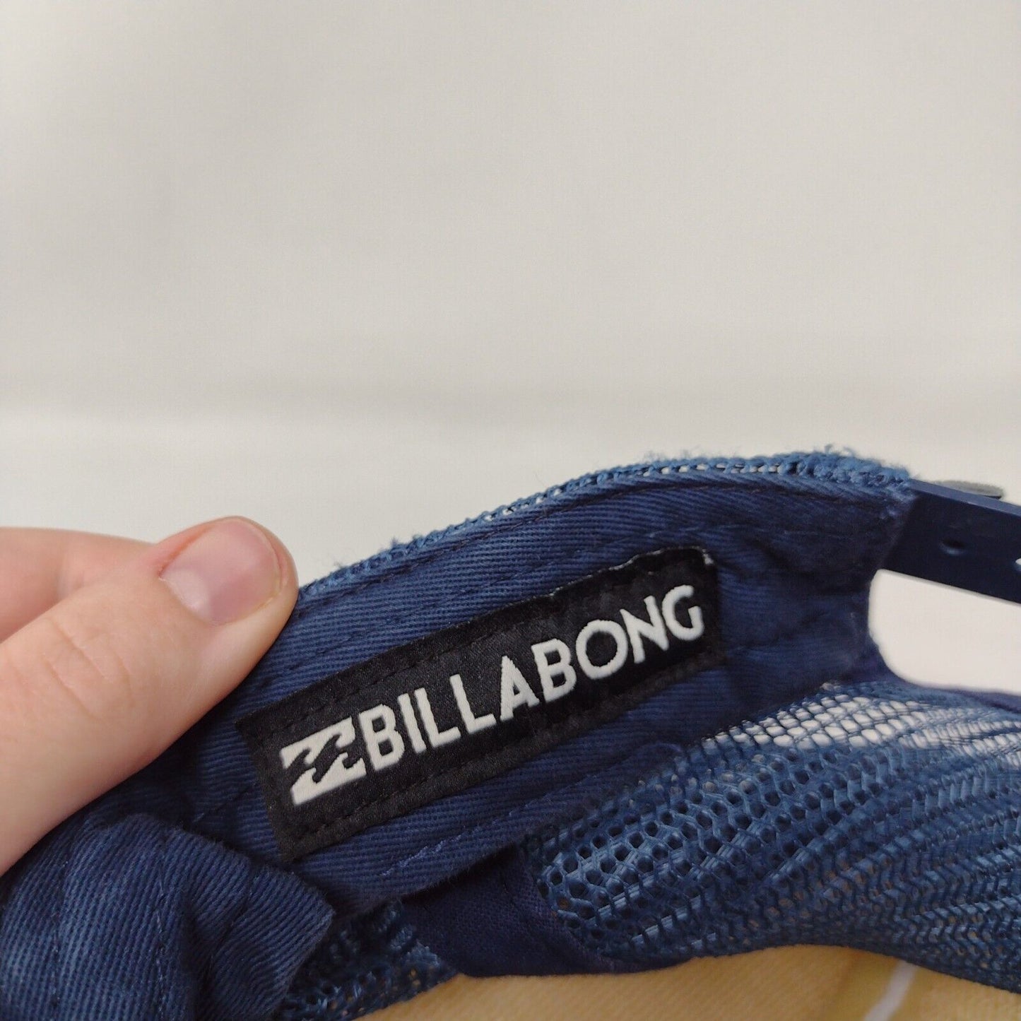 Billabong Hawaii Snapback Trucker Hat Blue One Size Mesh Back Colorblock