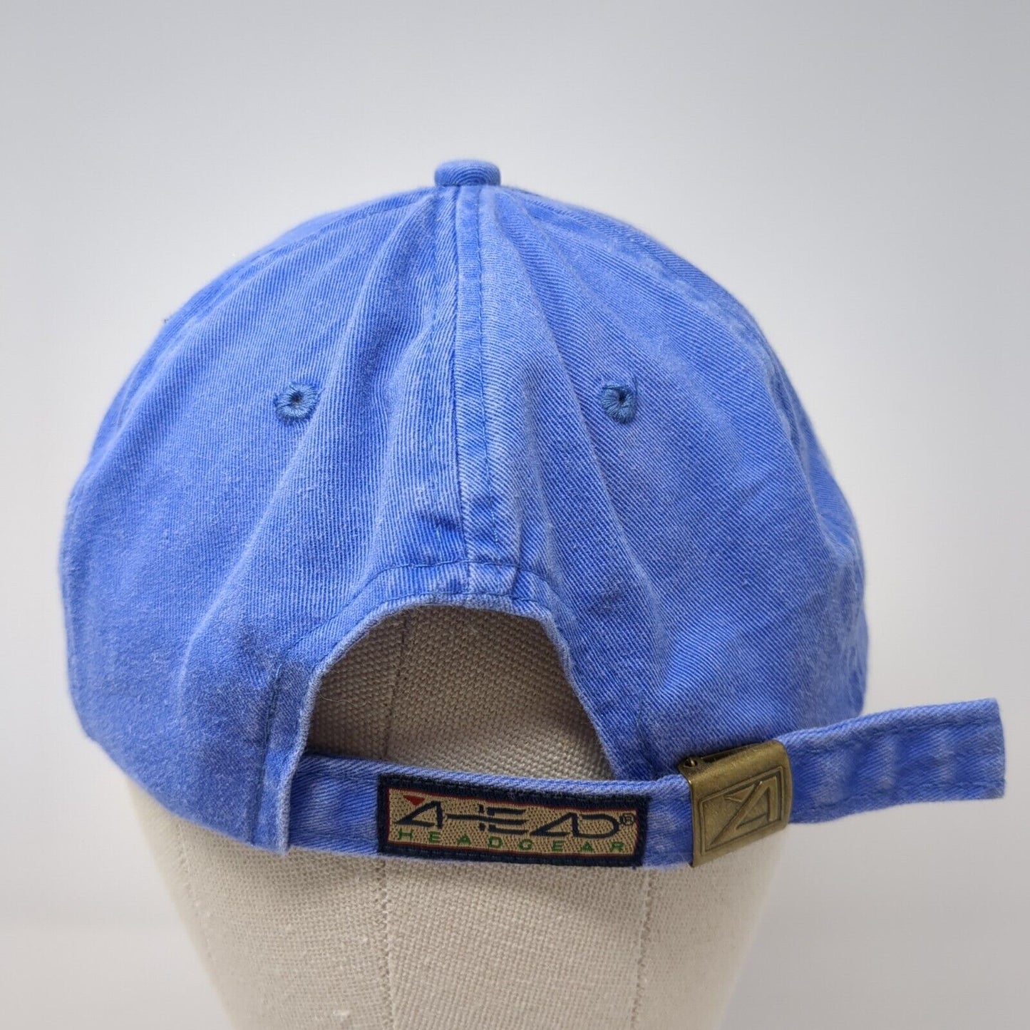 Maui Hawaii Slideback Hat Blue One Size Embroidered Palm Tree Ahead