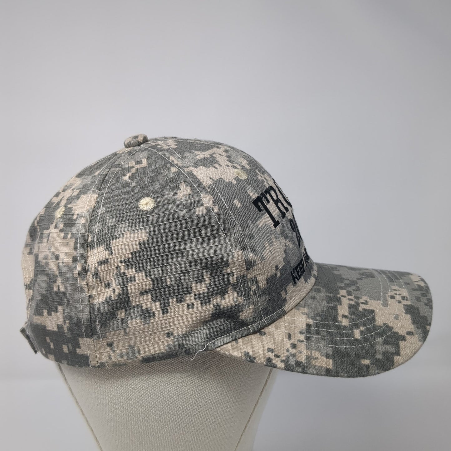 Trump 2020 Keep America Great Strapback Hat Multi Camo One Size 6 Panel