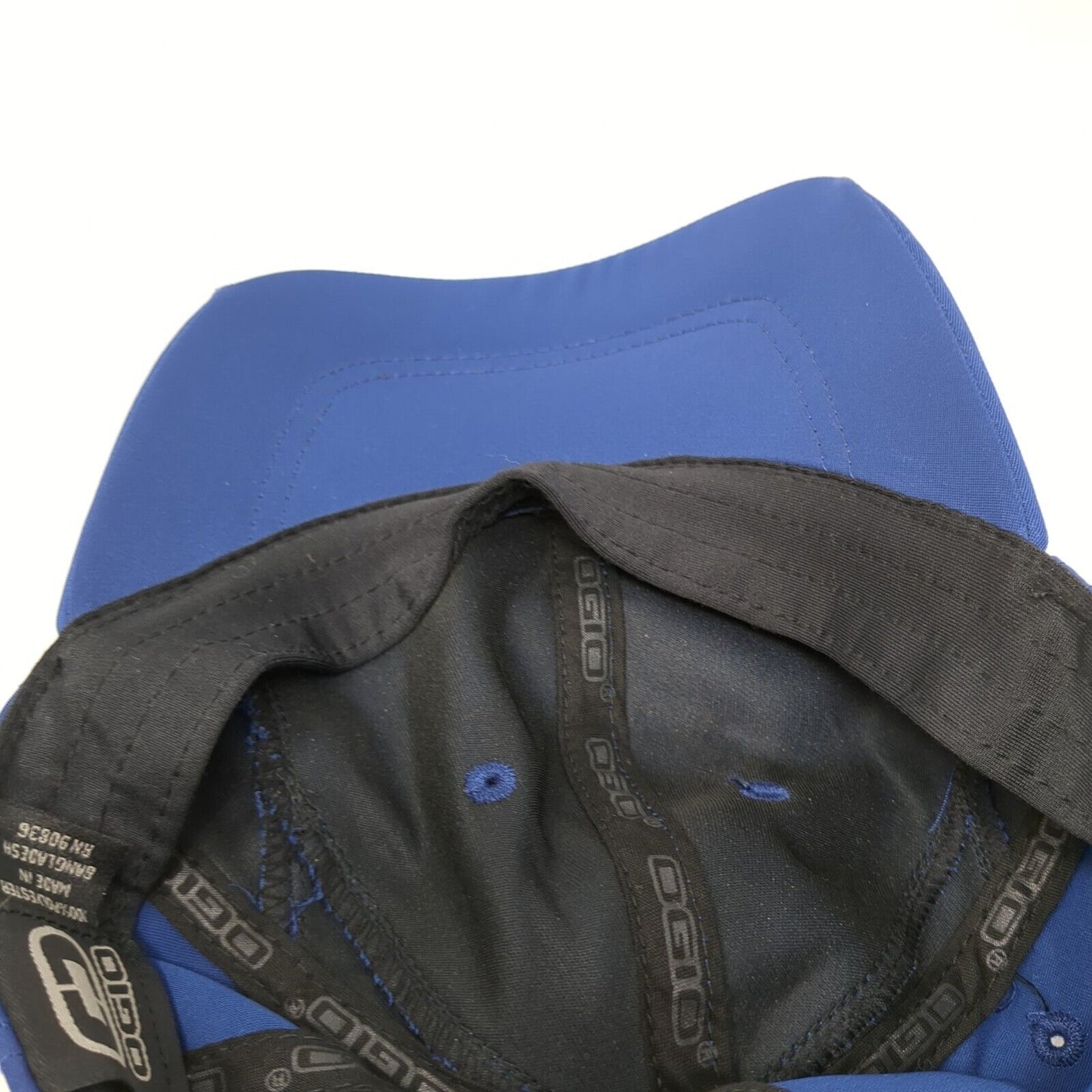OGIO Slideback Hat Blue One Size Adjustable Vented Holes 6 Panel Polyester