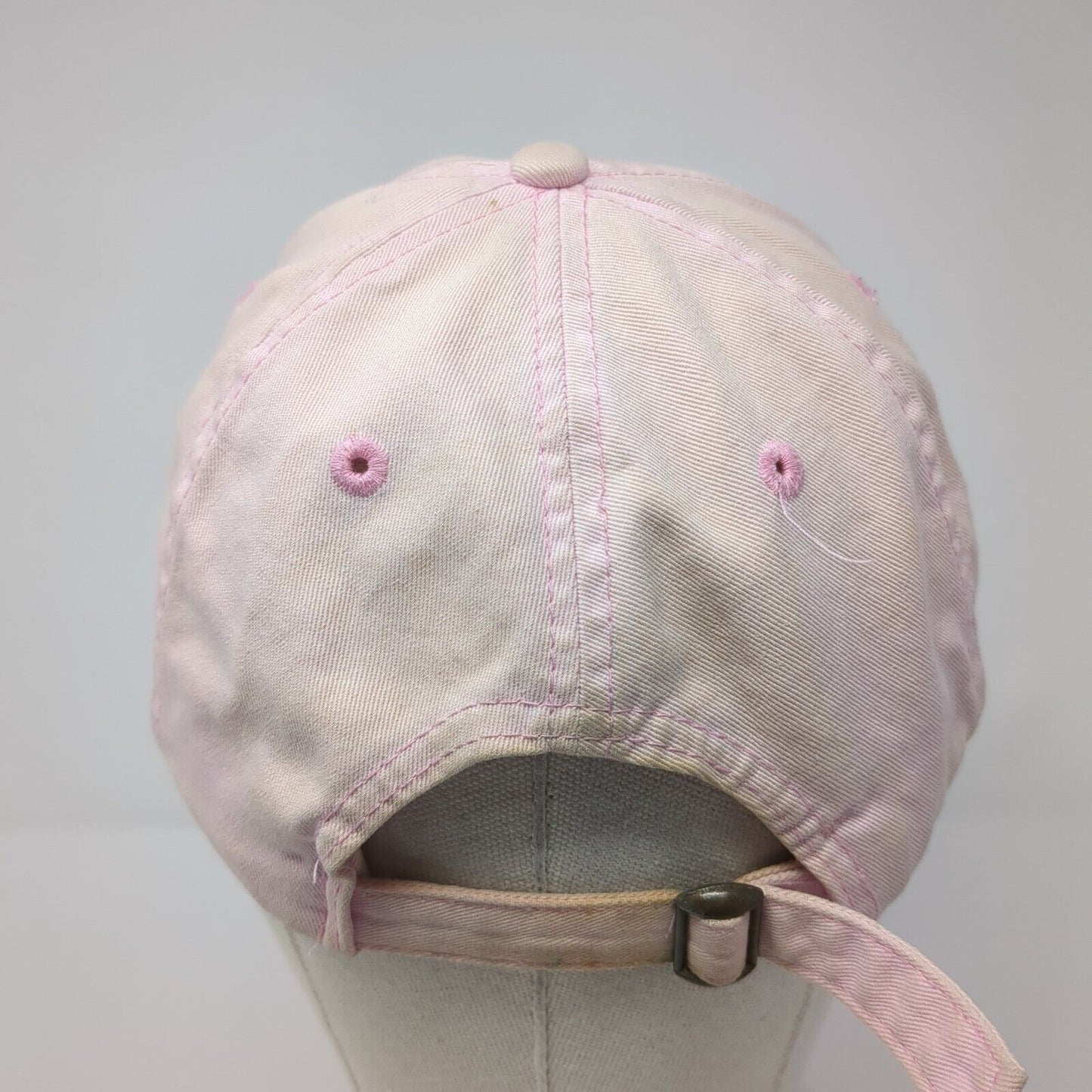 SwedLife Slideback Hat Pink One Size Adjustable Embroidered 6 Panel