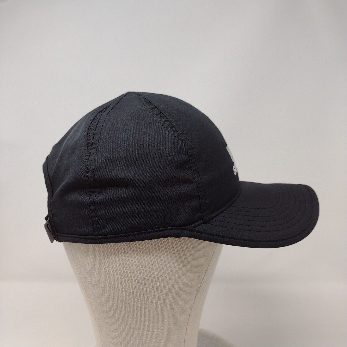 BK Soccer Strapback Hat Black OSFM Embroidered Nike Featherlight