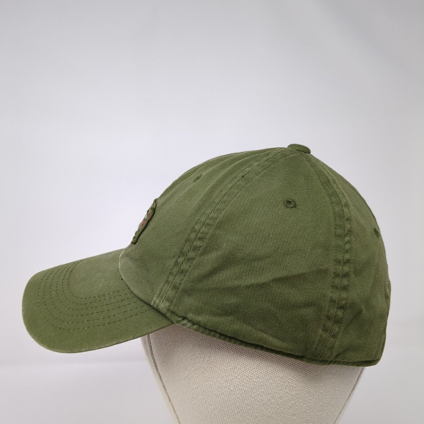Fresh Water Trout Classic Fly Fishing Slideback Hat Green S/M Embroidered Gap