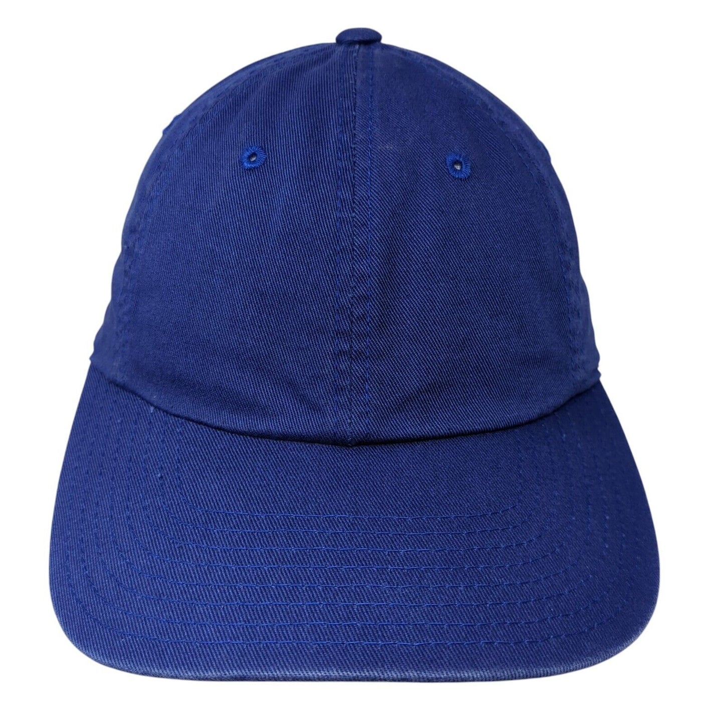 Wright & Ditson Makers Slideback Hat Blue One Size Adjustable 6 Panel Blank