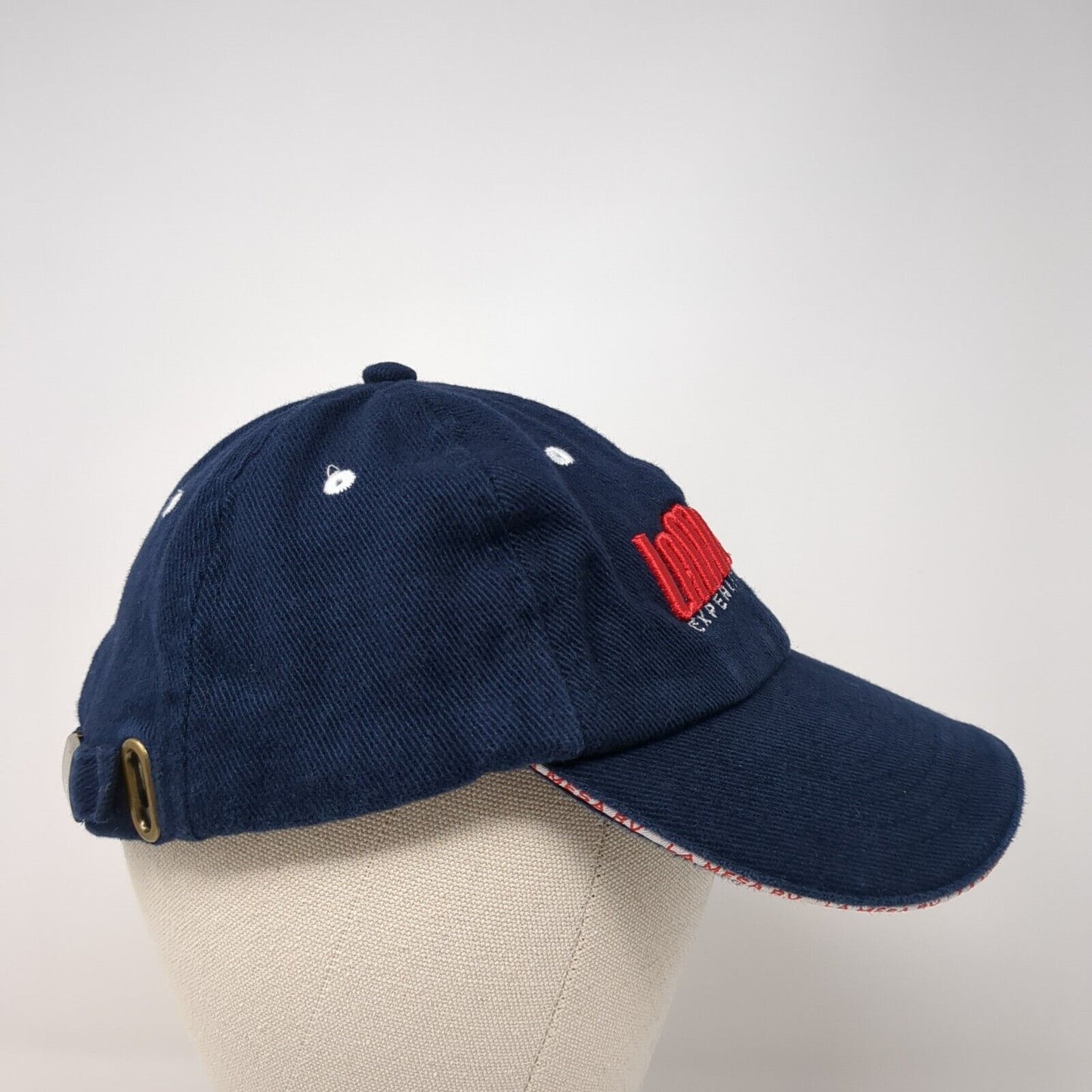 La Mesa RV Experience Life Slideback Hat Blue One Size Adjustable