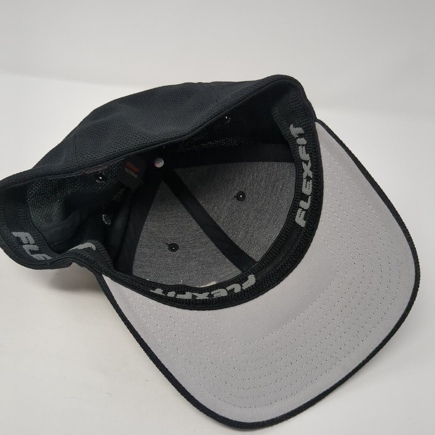 AgDirect Fitted Hat Black One Size Flexfit Lightweight Embroidered Yupoong