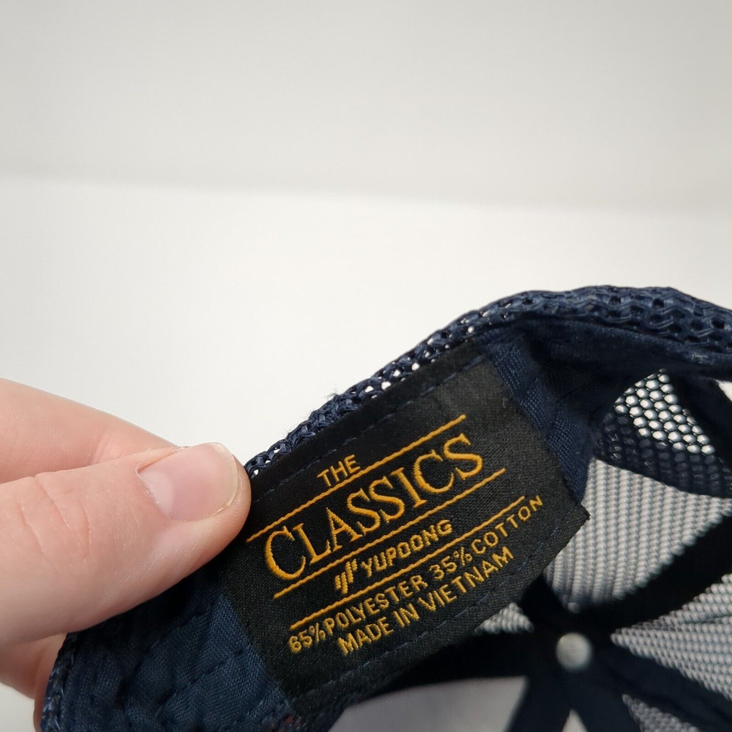 Gem State Of Mind Snapback Mesh Back Trucker Hat Blue One Size Yupoong