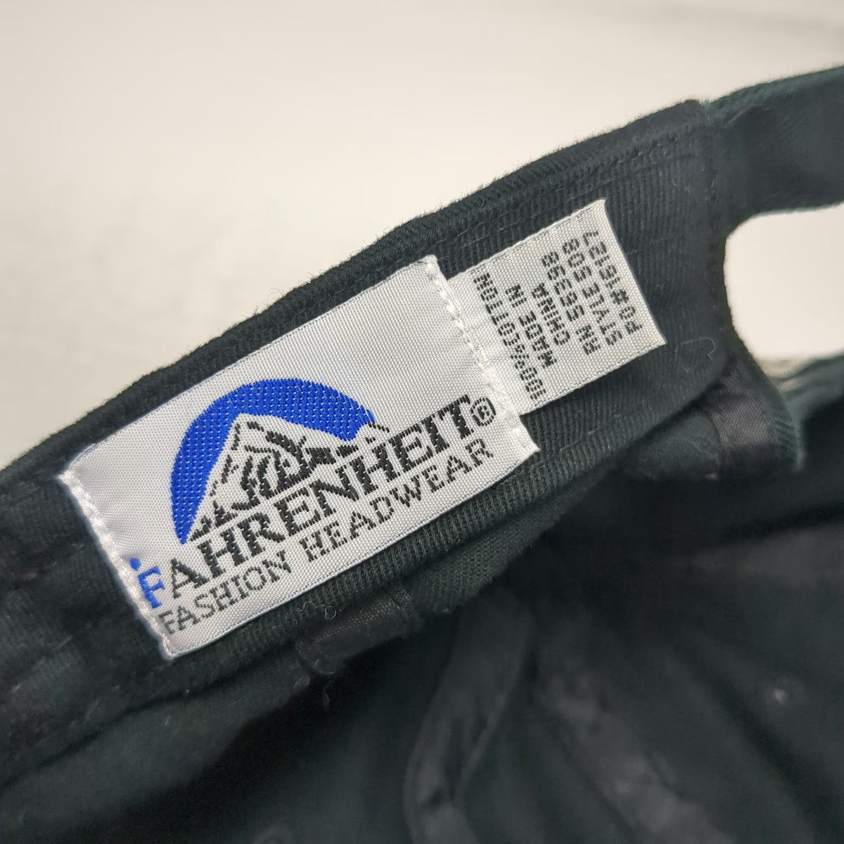 Fahrenheit Quest Aircraft Aviation Logo Black OSFM Baseball Cap Hat Strapback