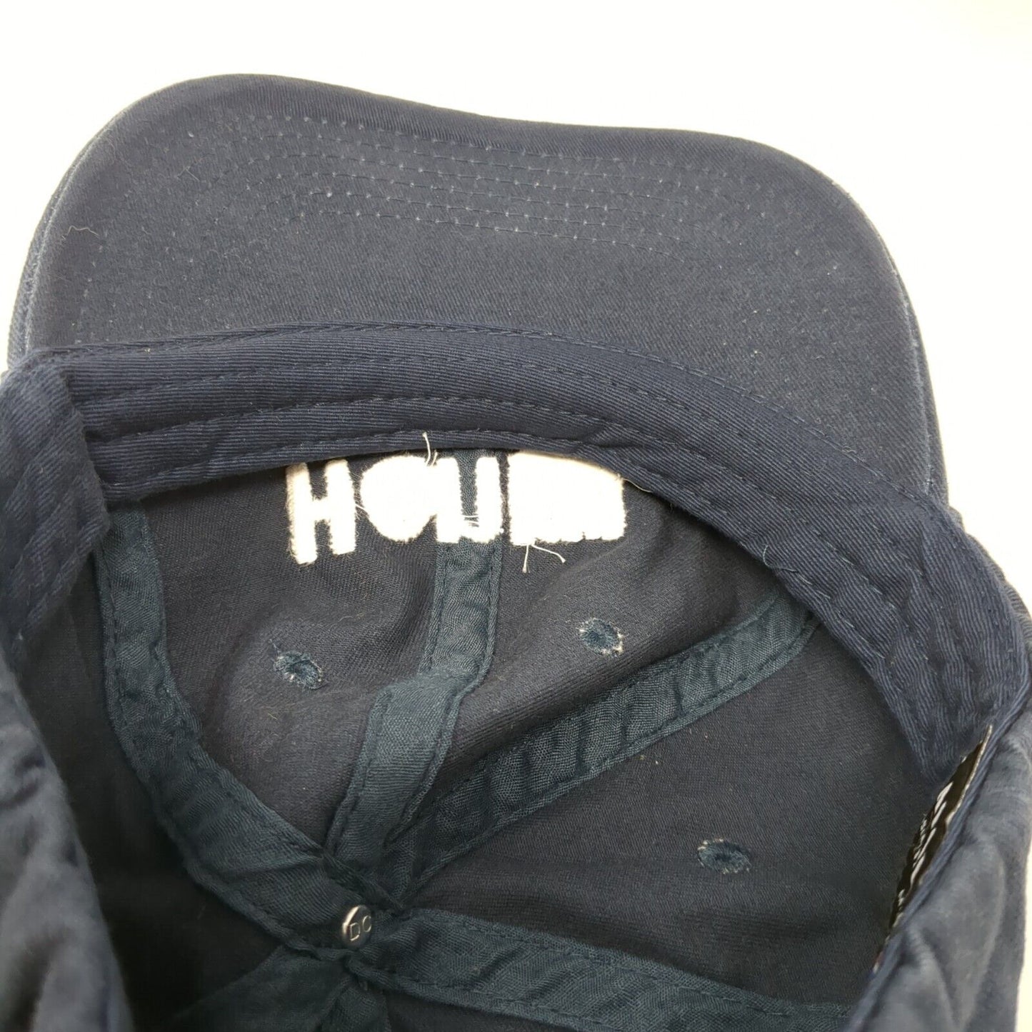 Henry Slideback Hat Blue One Size Adjustable Embroidered 6 Panel Apollo USA