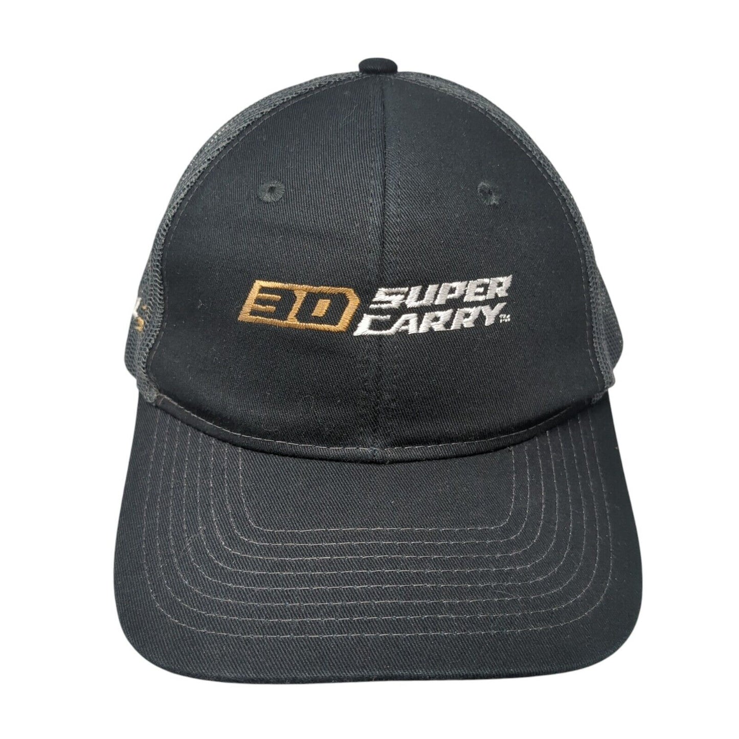 3D Super Carry Federal Trucker Hat Black One Size Adjustable Mesh Port Authority