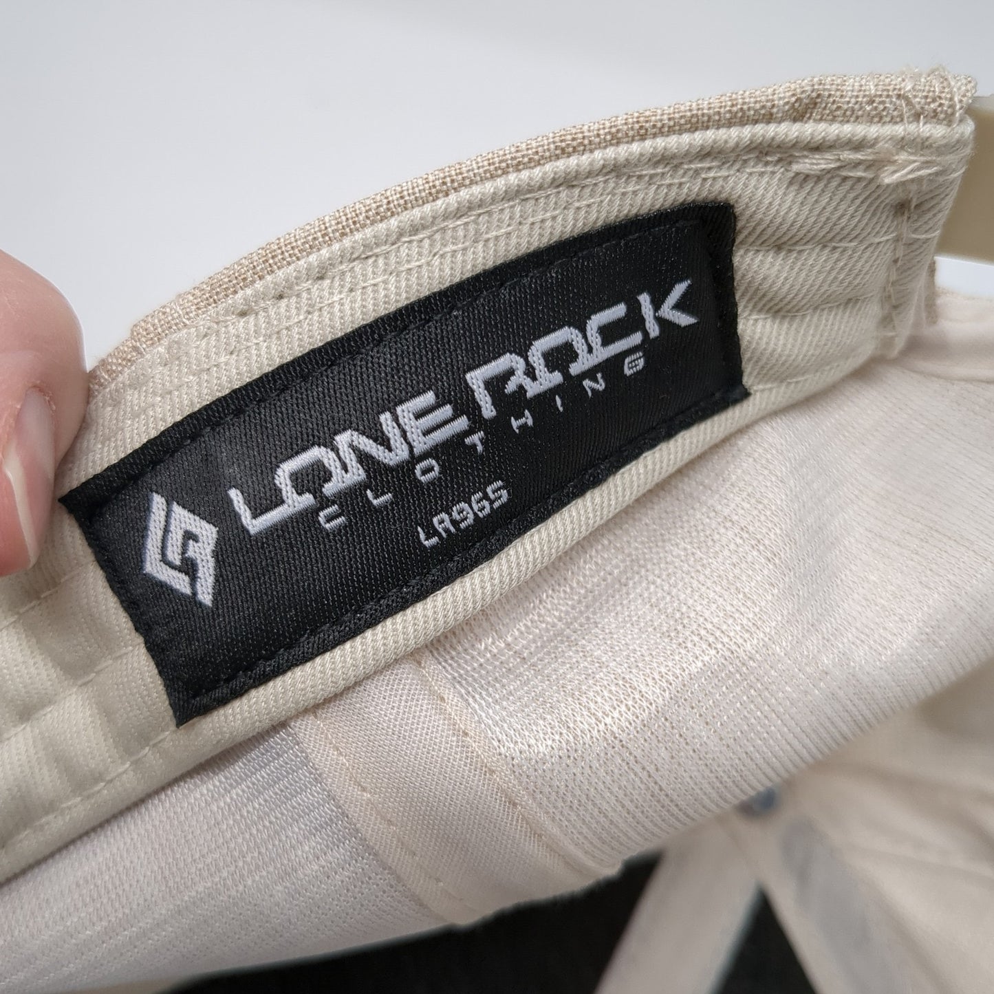 Cascade Raft Co. Est 1985 Snapback Hat Beige One Size Adjustable Lone Rock