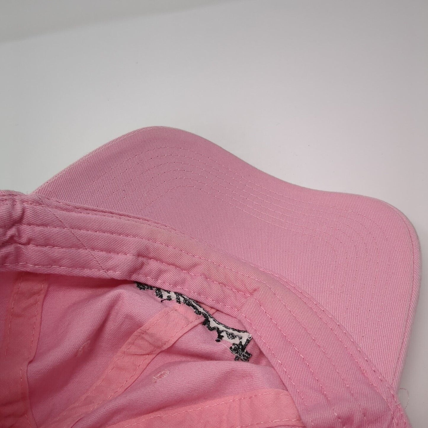 California Slideback Hat Pink One Size Adjustable Embroidered David And Young