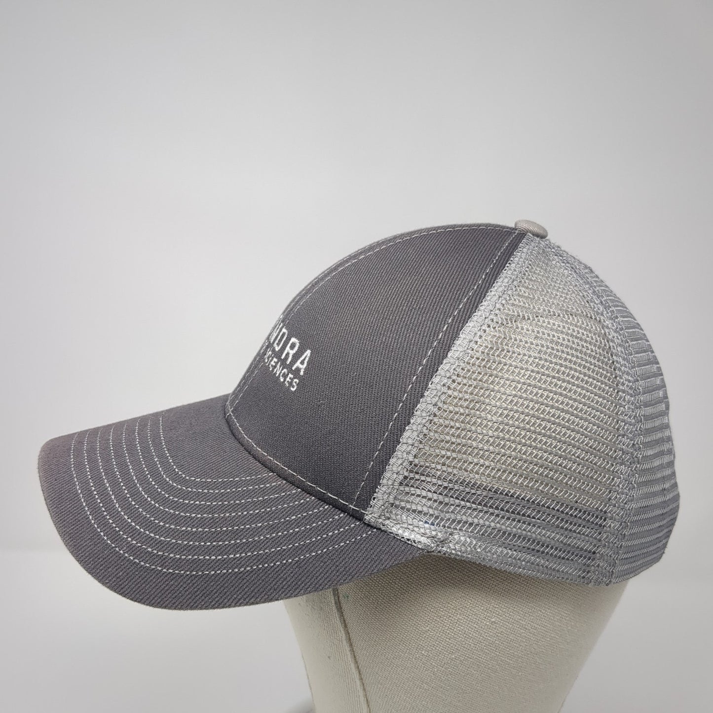 ENDRA Life Sciences Strapback Trucker Hat Gray One Size Mesh Back