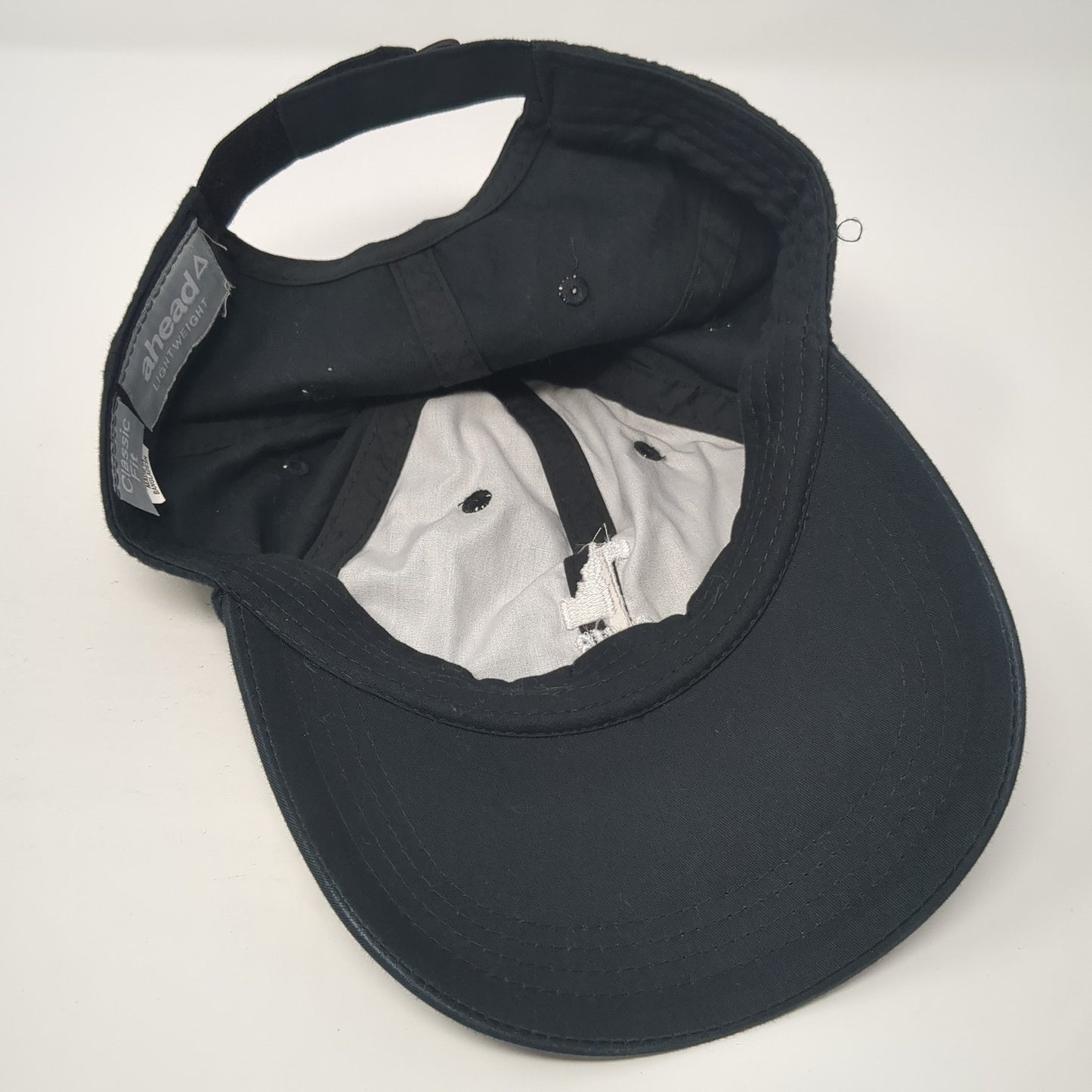Idaho Club Strapback Hat Black One Size Classic Fit Embroidered Ahead