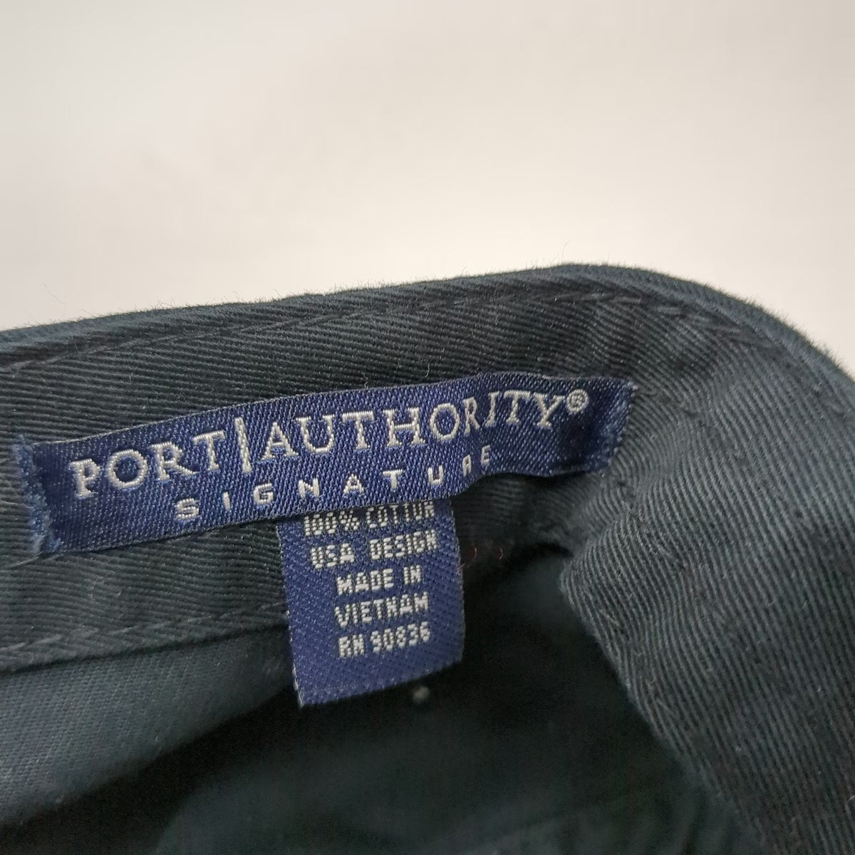 Port Authority Baseball Cap Black One Size Desert Sage Dairy Dietrich ID Hat