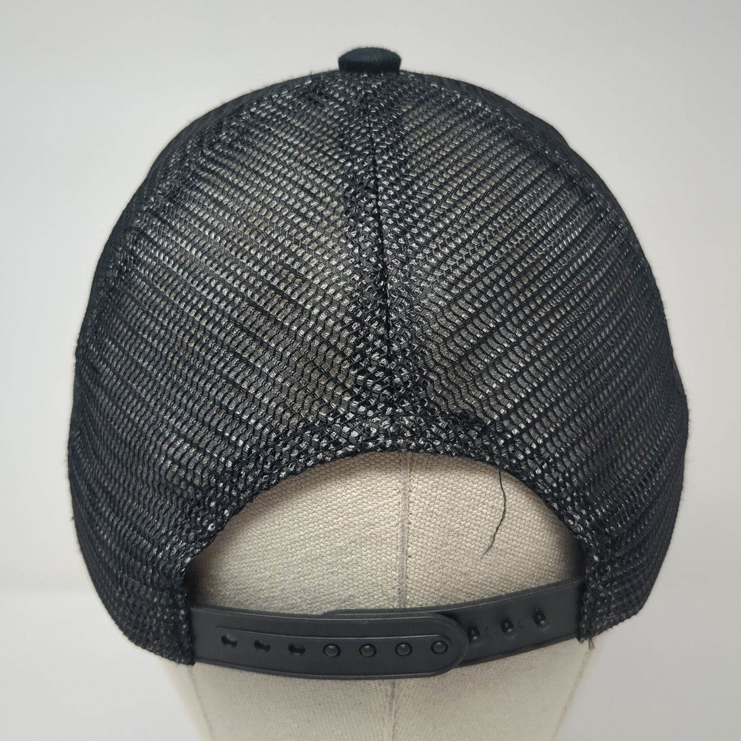 Grizzly Motorsports Mesh Back Trucker Hat Black One Size Port Authority