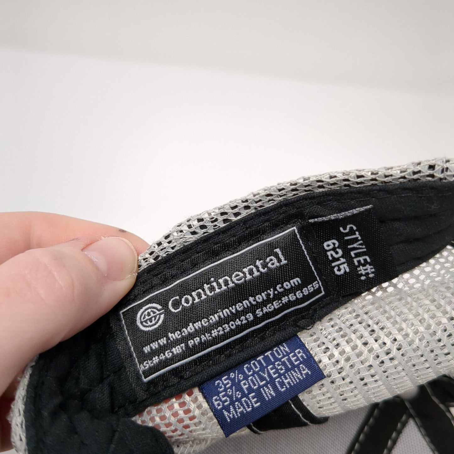 Continental Snapback Trucker Hat Multi One Size Mesh Back Adjustable