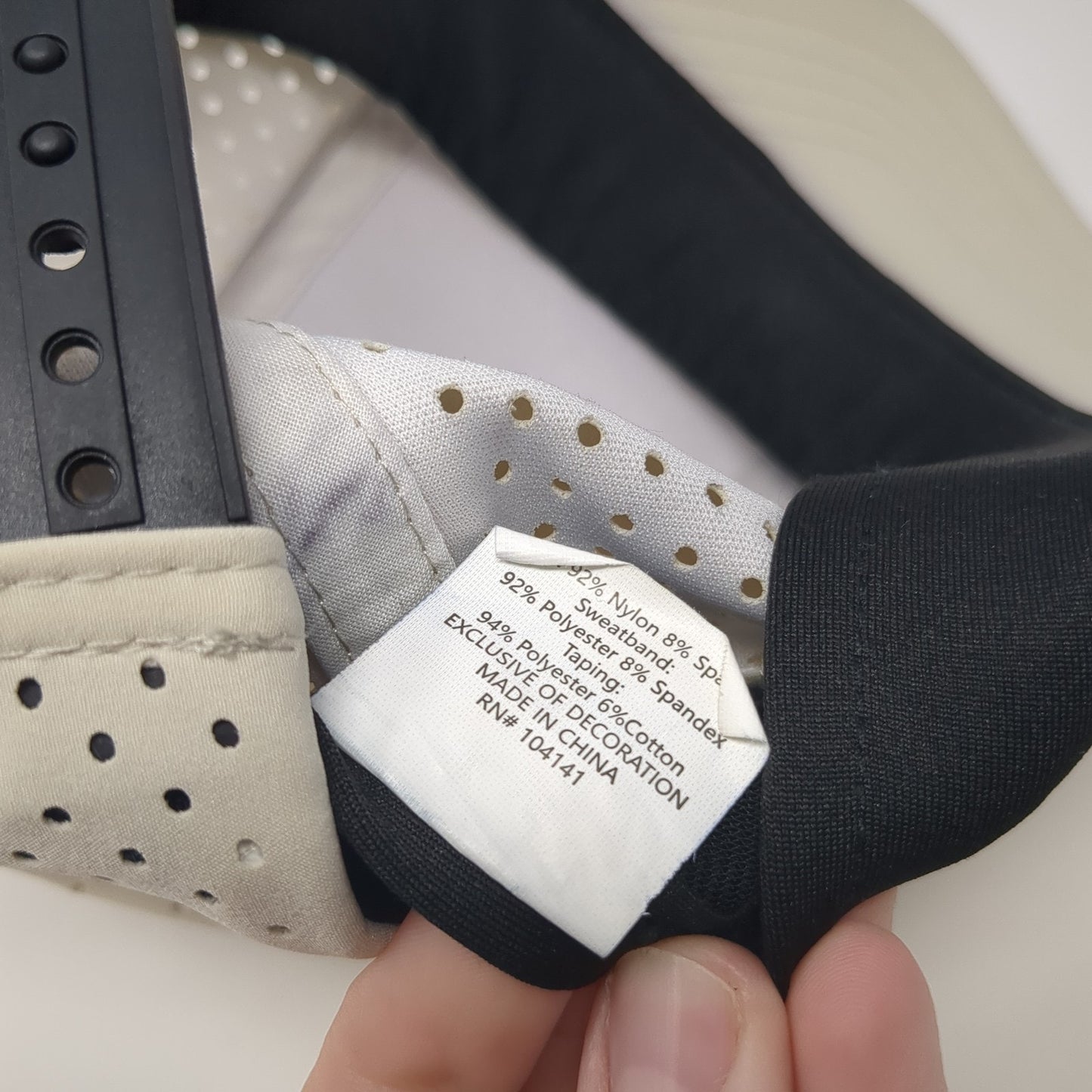 Unbranded Trucker Hat Beige One Size Adjustable Breathable Mesh Back Blank