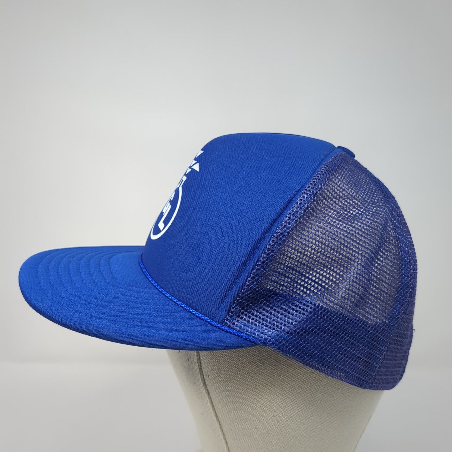 GL Logo Snapback Rope Trucker Hat Blue One Size Mesh Back Adjustable Otto