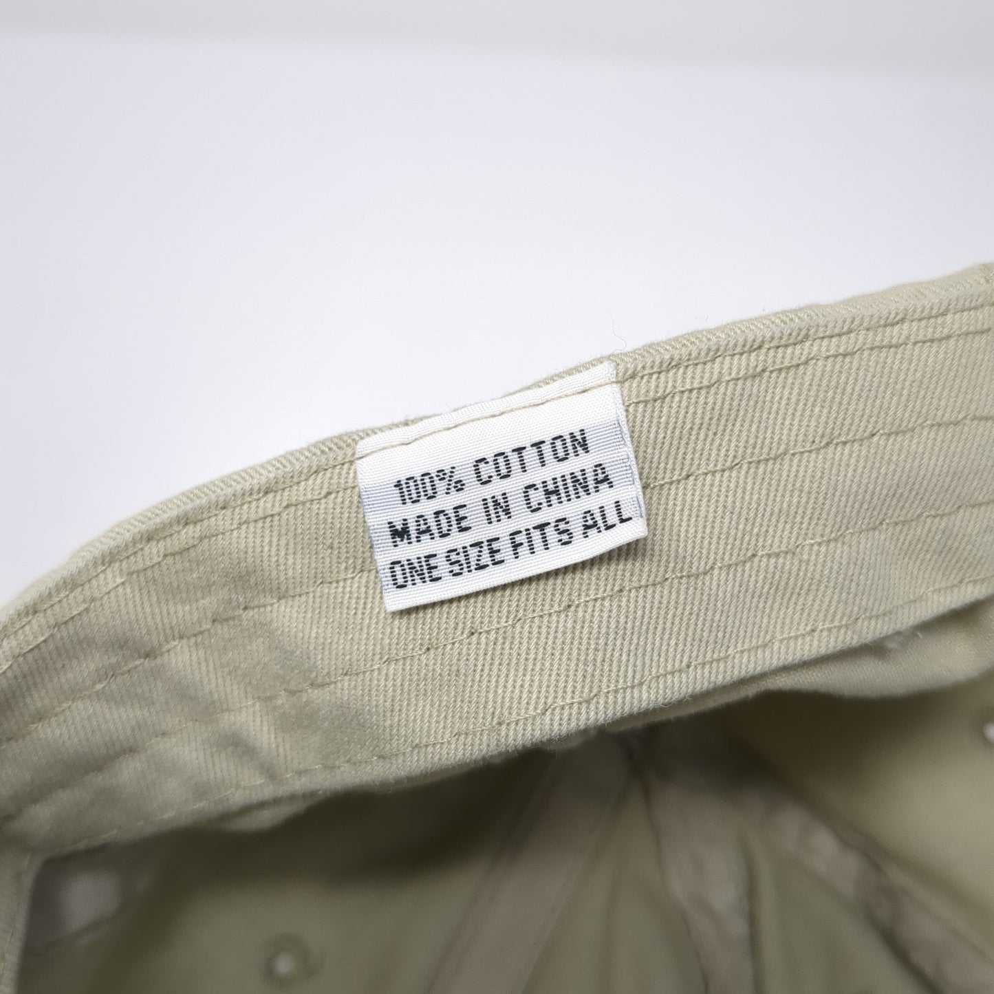 White Sands National Monument Baseball Cap Brown One Size Adjustable Embroidered