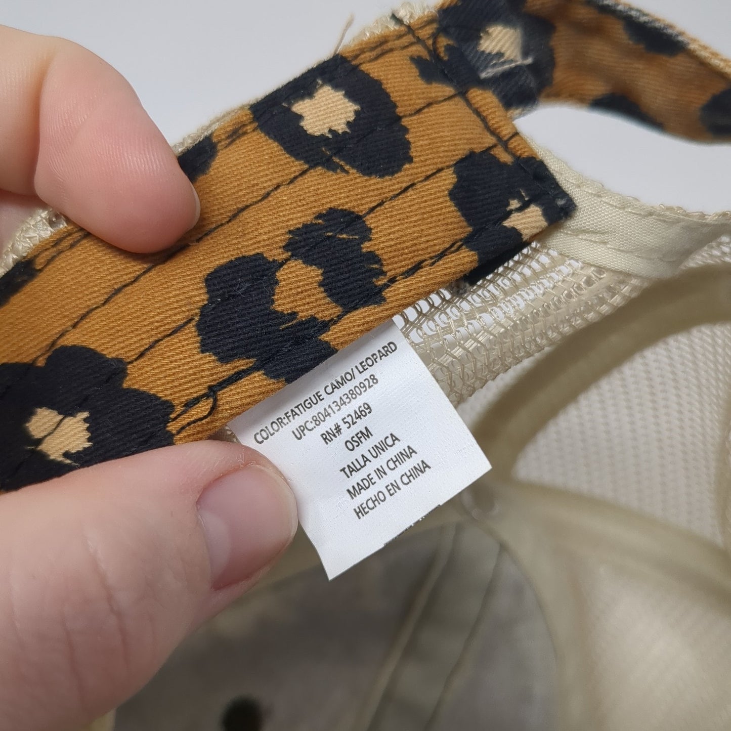 Free Wild Trucker Hat Multicolor OS Adjustable Distressed Camouflage Mesh Back