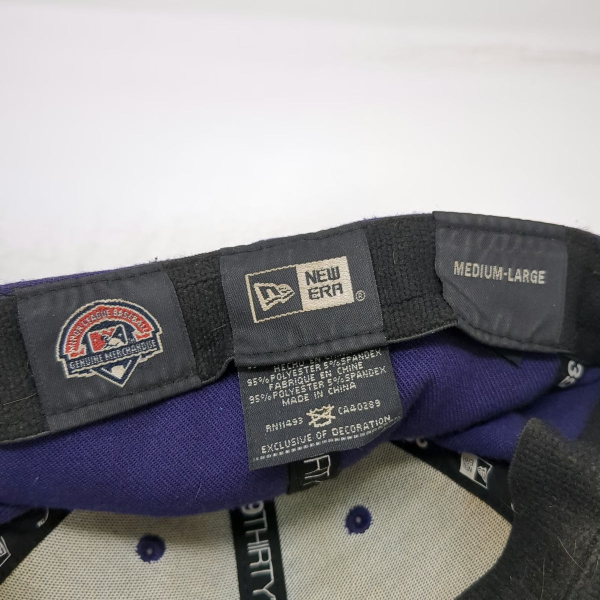 Boise Hawks MiLB New Era Cap Purple L 39THIRTY Stretch Curved Hat