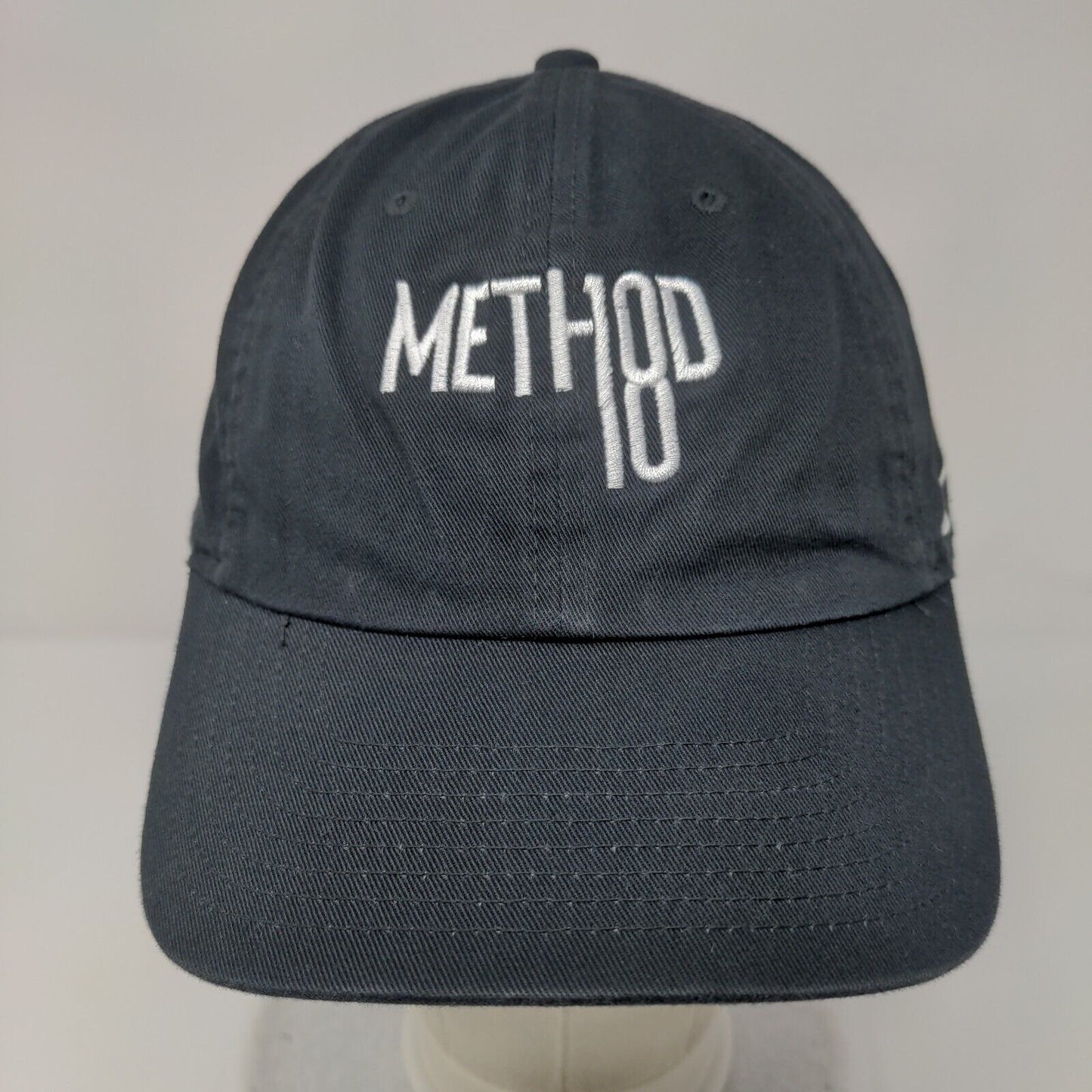 Method10 Slideback Hat Black OSFM Adjustable Embroidered Swoosh Heritage86 Nike