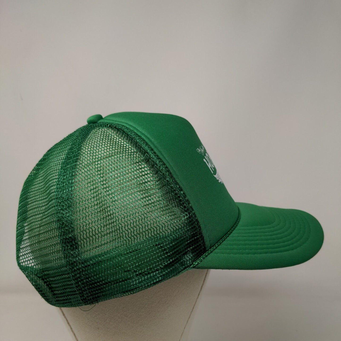 Hop Head The Hop Jam Beer & Music Festival Trucker Hat Green OSFM Mesh Back Rope