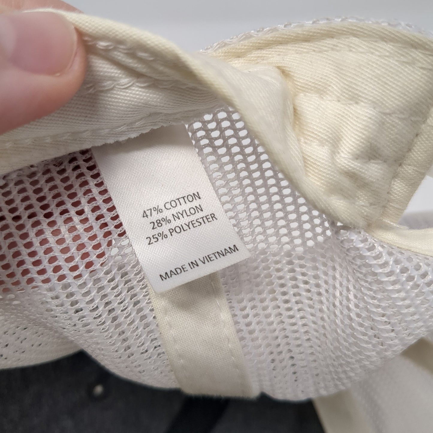 Viking Industrial Systems Snapback Trucker Hat Gray One Size Mesh Back